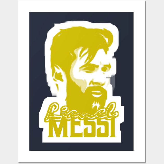 Lionel Messi Wall Art by radeckari25